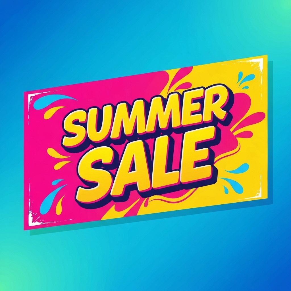 Summer Sale Banner
